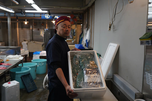 横浜中央卸売市場、坪倉商店が新たに「二十四節気を愛でる魚たち」ネットショップをオープンしました。